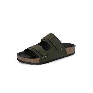 EL PASO Mens Leather Cushioned Cork Sole