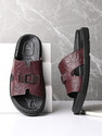EL PASO Men Casual Sandal Maroon 10