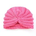 El Regalo 1 PC New Born Baby Crochet Knitted Turban Cap | Winter Baby Ear Warmer Hat for Newborn Baby