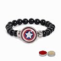El Regalo 1PC Superhero Kids Marvel Theme Rakhi with Replacement Button for Brother- Kids Unisex Rakhi with Roli Chawal, Rakhi Message Card in Rakhi Gift Box for Little Bro