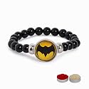 El Regalo 1PC Superhero Kids Marvel Theme Rakhi with Replacement Button for Brother- Kids Unisex Rakhi with Roli Chawal, Rakhi Message Card in Rakhi Gift Box for Little Bro