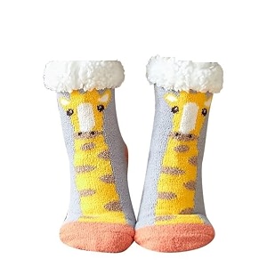 El Regalo Unisex Kids Modern Fleece Socks