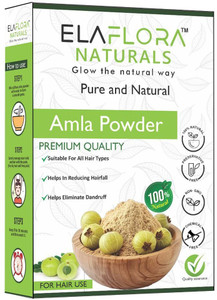 elaflora 100 natural amla powder indian gooseberry for hair care 100 g