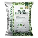 Elamgreen Coco peat for Plants buffered Low EC Growing Medium with Perlite and Plant Fertilizer | Coco peat Powder for Home Garden (2kg)