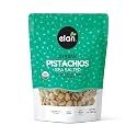 Elan Organic Sea Salted Pistachios, 5.1 oz, In Shell, Salted with Sea Salt, Lightly Roasted, Naturally Open, Non-GMO, Vegan, Gluten-Free, Kosher, Healthy Snacks