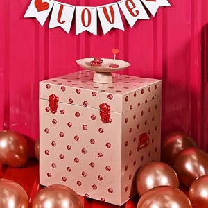 elan polka charm storage trunk  multipurpose side table amp organizer box with polka dot design  nude