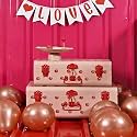 livingwithelan Elan Polka Charm Storage Trunk Set of 2 | Multipurpose Organizer Boxes with Polka Dot Design | Nude