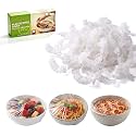 Elastic Bowl Covers for Food Storage, Stretch Food Covers for Bowls (Green, 200 Pcs)