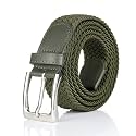 Elastic Braided Golf Belt for Men &amp; Women 1 3/8"