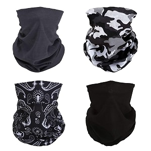 Elastic Headwear Bandana Headband Half Face Mask