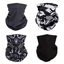 Elastic Headwear Bandana Headband Half Face Mask
