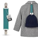 HOLD'EM Elastic Hat &amp; Scarf Clips for Children, Heavy-Duty Adjustable Elastic Strap with Strong Metal Clips,Winter Hat Holder
