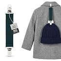 HOLD'EM Elastic Hat &amp; Scarf Clips for Children, Heavy-Duty Adjustable Elastic Strap with Strong Metal Clips,Winter Hat Holder