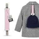 HOLD'EM Elastic Hat &amp; Scarf Clips for Children, Heavy-Duty Adjustable Elastic Strap with Strong Metal Clips,Winter Hat Holder