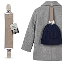 HOLD'EM Elastic Hat &amp; Scarf Clips for Children, Heavy-Duty Adjustable Elastic Strap with Strong Metal Clips,Winter Hat Holder