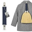 HOLD'EM Elastic Hat &amp; Scarf Clips for Children, Heavy-Duty Adjustable Elastic Strap with Strong Metal Clips,Winter Hat Holder