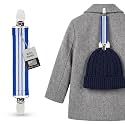 HOLD'EM Elastic Hat &amp; Scarf Clips for Children, Heavy-Duty Adjustable Elastic Strap with Strong Metal Clips,Winter Hat Holder