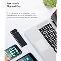 Portable SSD External Solid State Drive Mobile Solid Slim Storage Drive with USB 3.1 Type C for PC, Laptop and Mac Silver 20TB