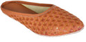 Elco Girls Stylish Designer Jaipuri Rajasthani Mojari Bellies Jutis For Women (Brown , 6)