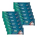 ELDURO Wipes, Wet Wipes, Wet Wipes for Face, Wet Wipes for Adults, Wet Tissues Wipes for Adults Bed and Bath Unisex Adult, Alcohol free, Aloe vera Enriched, Paraben Free - Pack of 12 (120 counts)