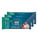 ELDURO Wipes, Wet Wipes, Wet Wipes for Face, Wet Wipes for Adults, Wet Tissues Wipes for Adults Bed and Bath Unisex Adult, Alcohol free, Aloe vera Enriched, Paraben Free - Pack of 3 (30 counts)