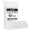 ELDVAP Clear Mini Hot Glue Sticks 82 Count - 0.27"D, 4"L for Most Mini Glue Guns, Multipurpose, All Temperature Sticks for DIY, Craft, Bond, Repairing