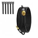 Elecan Type B 3.5mm 1/8 Inch TRS to 5-Pin DIN MIDI Audio Cable 6 Ft, Professional Shielded Adapter Cord Gold-Plated for Sound Card Speaker Amplifier Mixer Keyboard Piano Drum Guitar + 5 Ties