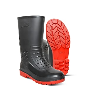 elecant flexible pvc gumboots anti-static anti-slip oilwater resistance10 inch gumboots for men39s