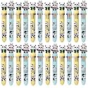 10 in 1 Retractable Ballpoint Pen, Multicolor Pens All in One, Stylish 10 color Pens 0.5mm for Office School stationery Students Children Birthday Return Gift for Boys &amp; Girls (24, Panda)