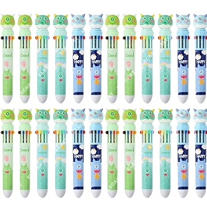 10 in1 pen pen for girls school stationery items for kids-stationery kitstationery set beautiful ball pen set for kidreturn gift for boys amp girls 24 monster