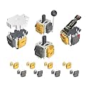 ElecGear Hall Joystick and Desoldering Heating Plate Kit for Controllers – 4X Hall Effect Control Stick + 8X Additional Sensor + VCC Tester + Replacement Repair Mod Tool