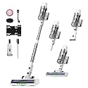 ElecKeys 580W 48kPa Cordless Stick Vacuum Cleaners for Home with 65Mins
