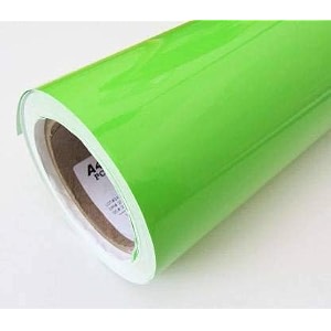 vinyl car wrap sheet sticker and decal roll film sticker decal for car bike laptop 24 x 98 inch green vinyl