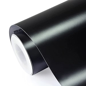 vinyl car wrap sheet sticker and decal roll film sticker decal for car bike laptop 24 x 78 inch matte black vinyl