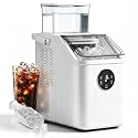 Electactic Countertop Ice Cube Maker, 12Pcs Ready in 13 Mins, 26Lbs/Day