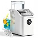 Electactic Countertop Ice Cube Maker, Datchable Water Tank, 26Lbs/Day