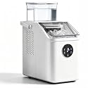 Electactic Countertop Ice Maker, 12 Square Ice Cubes in 13 Mins, 26Lbs/Day