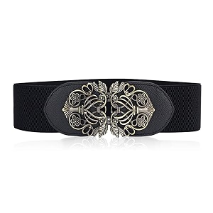 electomania women belt for dress adjustable belt for women jeansmetal buckle perfect fit waist belt for women comfortable and stylish all-match accessory