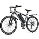 Electric Bike for Adults, 26" Ebike with 1000W Peak Motor, 20MPH 50Miles Electric Mountain Bike with 48V Removable Battery, 7-Speed, Front Suspension, LCD Display, UL 2849 Certified