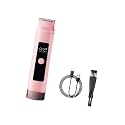 Electric Bikini Trimmer Personal Grooming Device Skin Friendly Travel Size LED Display Hair Removal Device for Underarm Hair