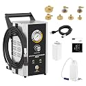 Electric Brake Bleeder Kit,One-Person Operation 110V Automotive Brake Fluid Oil Exchanger Machine,Brake Oil Fluid Extractor Pump,Standard & Fast Mode,One Button Fluid Exchange