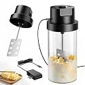 Electric Butter Churner Maker Machine, 1.77L Glass Jar Butter Making Kit