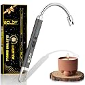 Electric Candle Lighter, Best Stocking Stuffers 2025 for Women Men Adults, Birthday Gift for Women Wife Mom Sister Nana Men, Long Rechargeable Lighter for Candle Grill Home Kitchen BBQ Camping