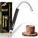 Electric Candle Lighter, Best Stocking Stuffers 2025 for Women Men Adults, Birthday Gift for Women Wife Mom Sister Nana Men, Long Rechargeable Lighter for Candle Grill Home Kitchen BBQ Camping