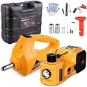 KACOLA 5 Ton 12V Electric Car Jack E-Impact Wrench Tire Inflator LED Light