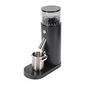banapoy Electric Conical Burr Coffee Grinder, Rechargeable Anti Static Coffee Bean Grinder with 60 Step Grind Settings &amp; 5-98s Timer for Drip French Press Moka Pots (685 Black)