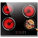 Electric Cooktop 24 Inch 6000W Built-in