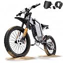 Electric Dirt Bike,7000W/8000W/12000 Peak Motor 55-62MPH Fast Electric Bike