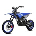 Electric Dirt Bike for Teens & Adults, 3000W Peak Motor Electric Motorcycle, 48V 23.4Ah Battery Off-Road E Dirt Bike with Hydraulic Brakes & 3 Speed Modes (Dark Blue)