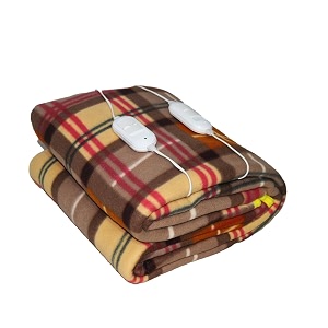 electric double bed blanket 60x60 inch  heated bed sheet with 3 heat settings  dual safety amp overheat protection  electric under blanket for warm winter sleep 6 years warranty